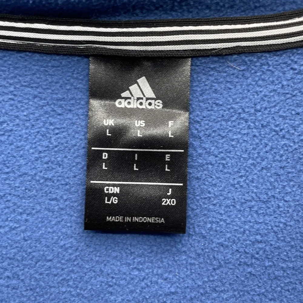 Adidas‎ Track Hoodie Jacket Large Climawarm Sportswear Training Soccer 90's Gym